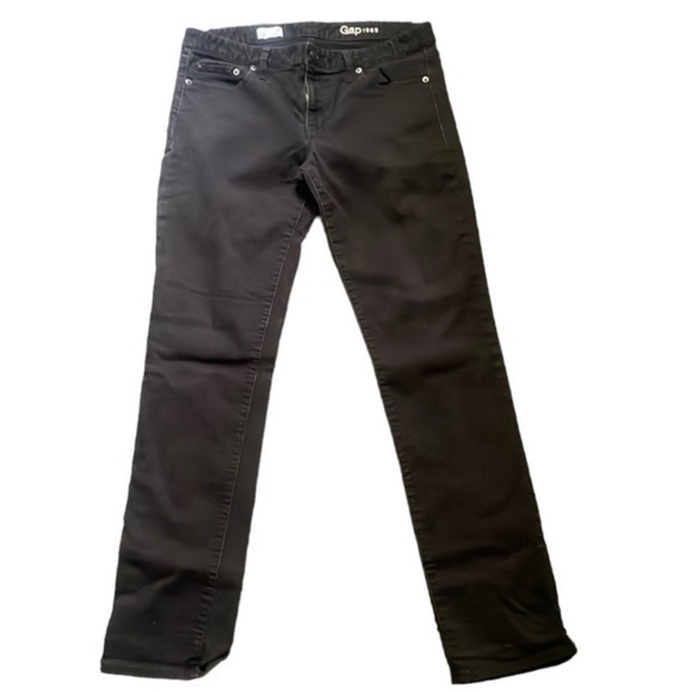Black Gap "Real Straight" jeans/pants